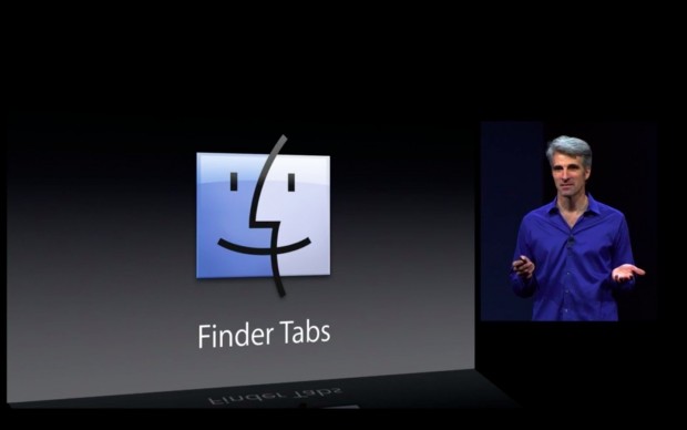 Finder mit Tabs (Apple/Screenshot: Golem.de)